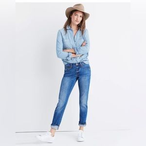 Madewell Slim Boy Jean in Walton Wash